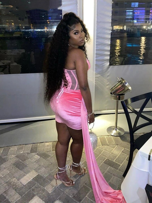 Vestidos de baile curtos rosa bebê sensuais com contas de cristal, decote em V profundo, comprimento mini, coquetel, preto, para meninas, vestidos longos de festa