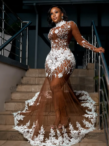 Robes de bal grande taille pour femmes noires Robe de bal illusion pour occasions spéciales 